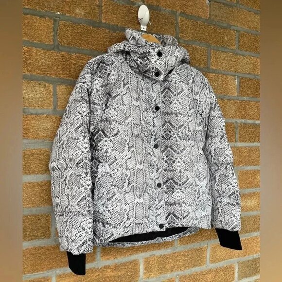 Varley Highland Puff Jacket Contrast Snake XS - Picture 4 of 16